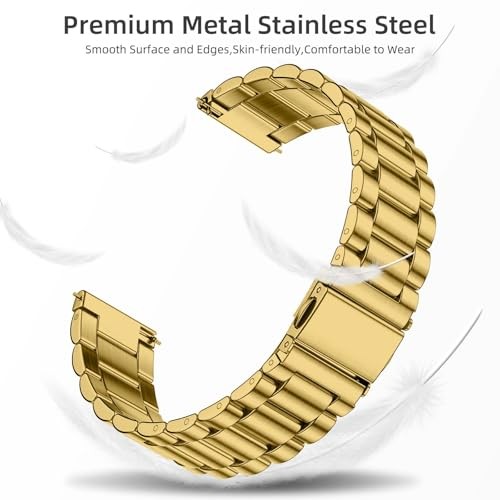 Stainless Steel Strap/Band Compatible with Samsung Galaxy Watch 8 FE 40mm Women