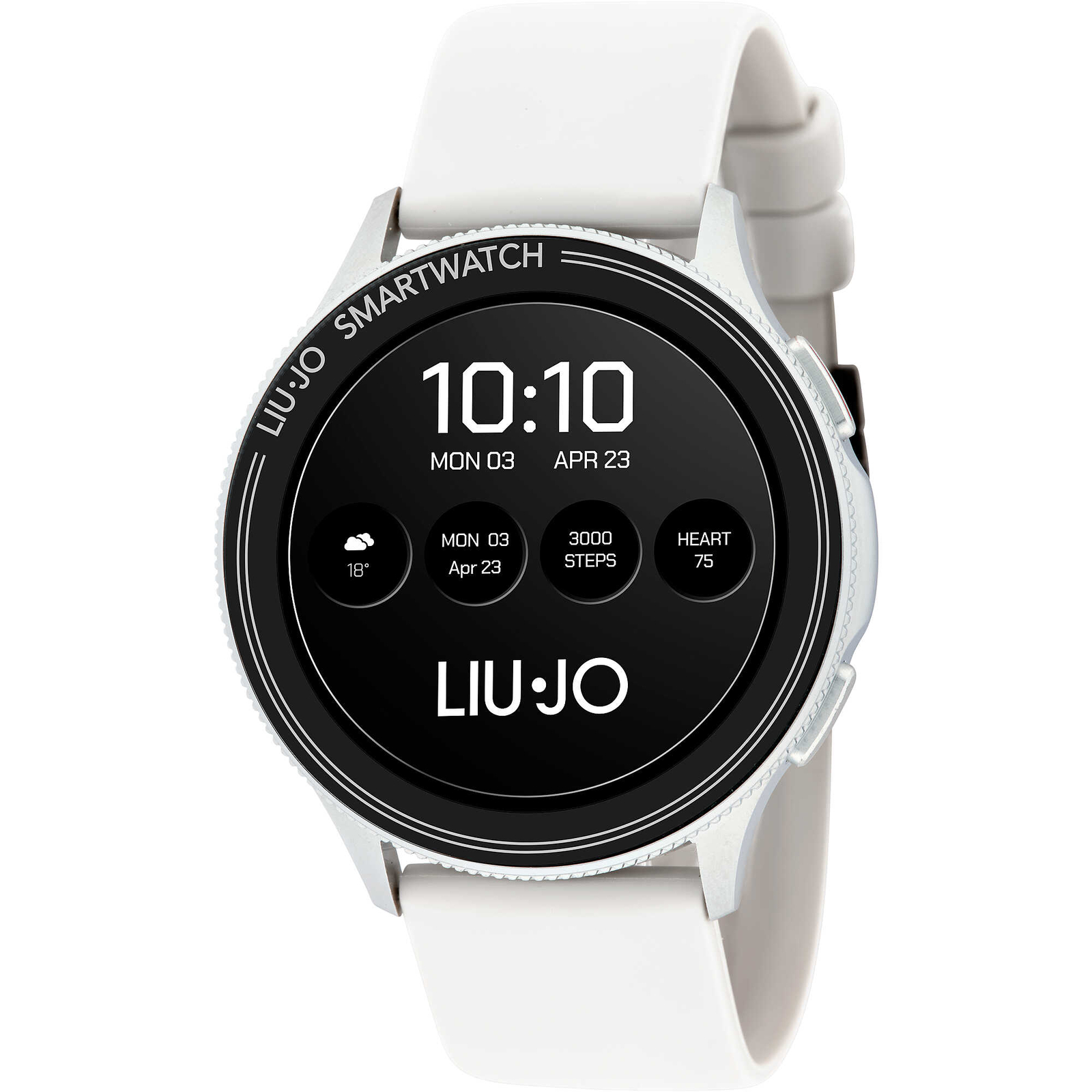LIU JO LUXURY VOICE SWLJ077 Silicone White Touchscreen Men’s Smartwatch