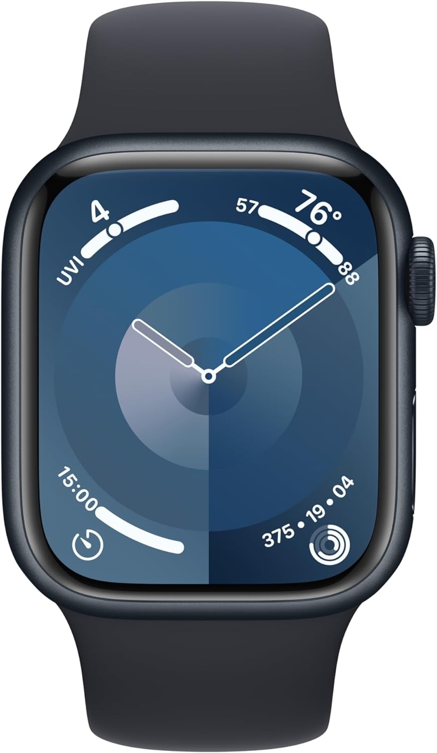 Apple Watch Series 9 (GPS + LTE) 41MM – Midnight Aluminum Case & Black Sport