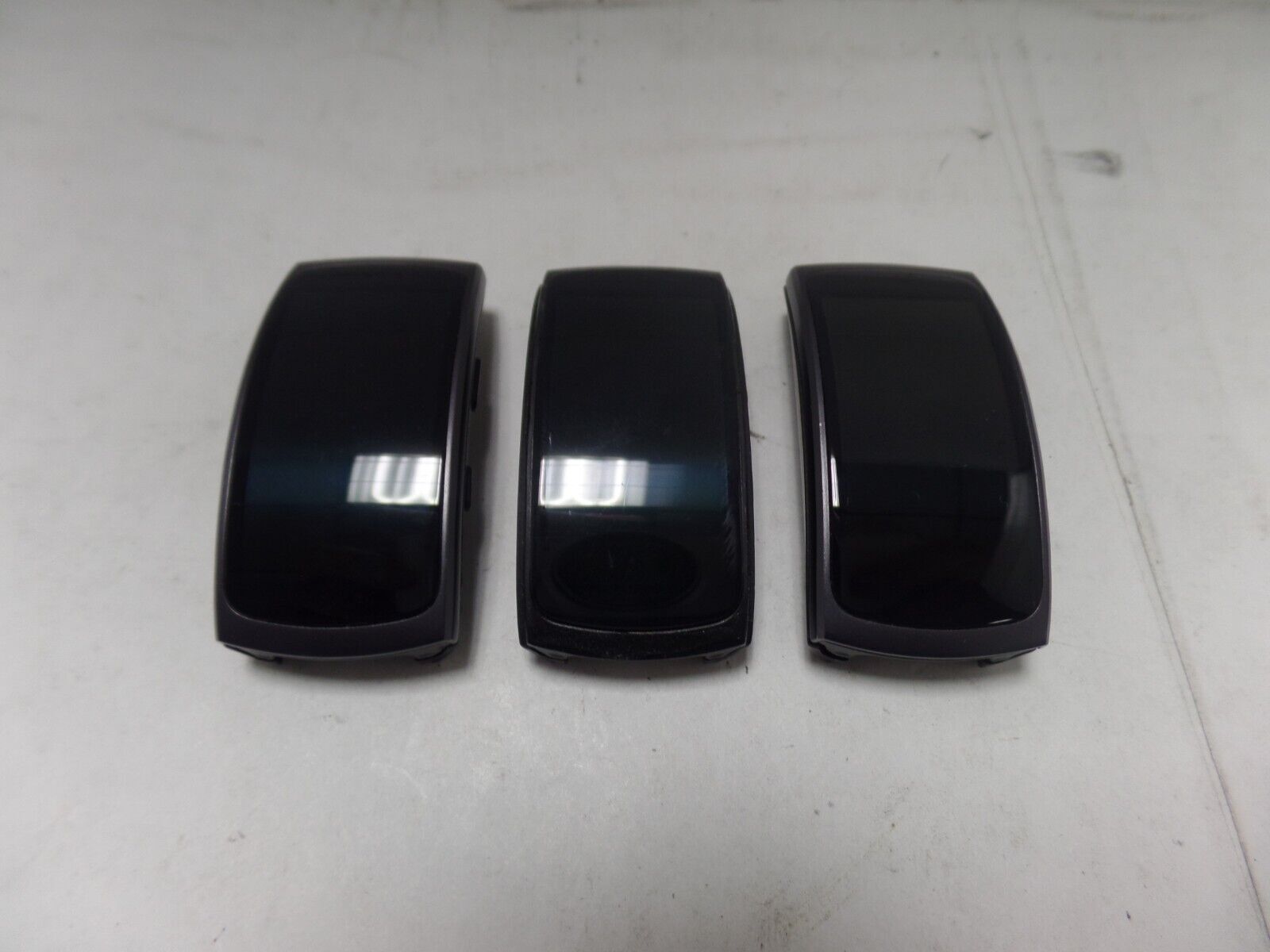 Lot of 3 Samsung Gear Fit 2 Smart Watches Fitness Trackers SM-R360 -FOR PARTS