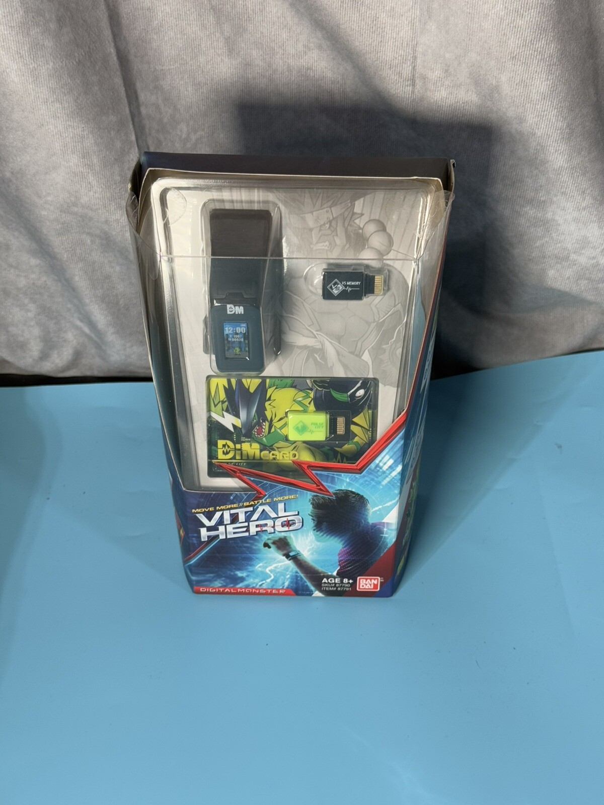 Bandai Vital Hero Black Bracelet Digital Monster Interactive Pulse city open box
