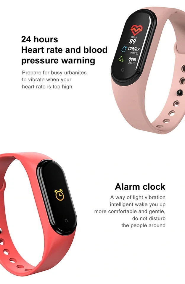 10pcs/lot dhl express free ship M6 Smart Watch smart Bracelet Wristband Fitness