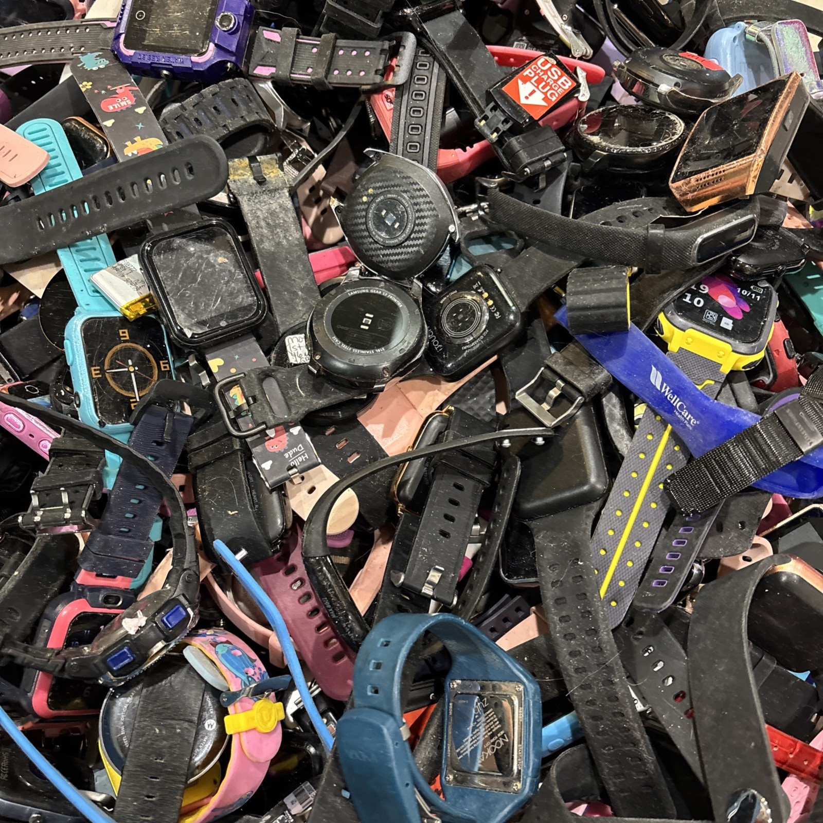 Lot of (380+) Untested Watches Smart Casio Samsung Asus For Parts or Repair ++