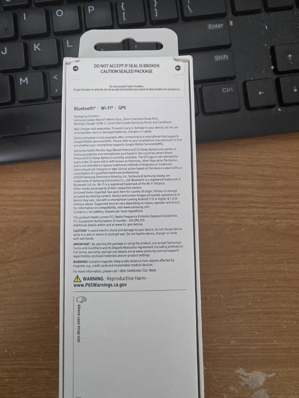 Samsung Galaxy Watch 7 SM-L310 FREE TWO METAL BANDS AND ONE RUBBER BAND