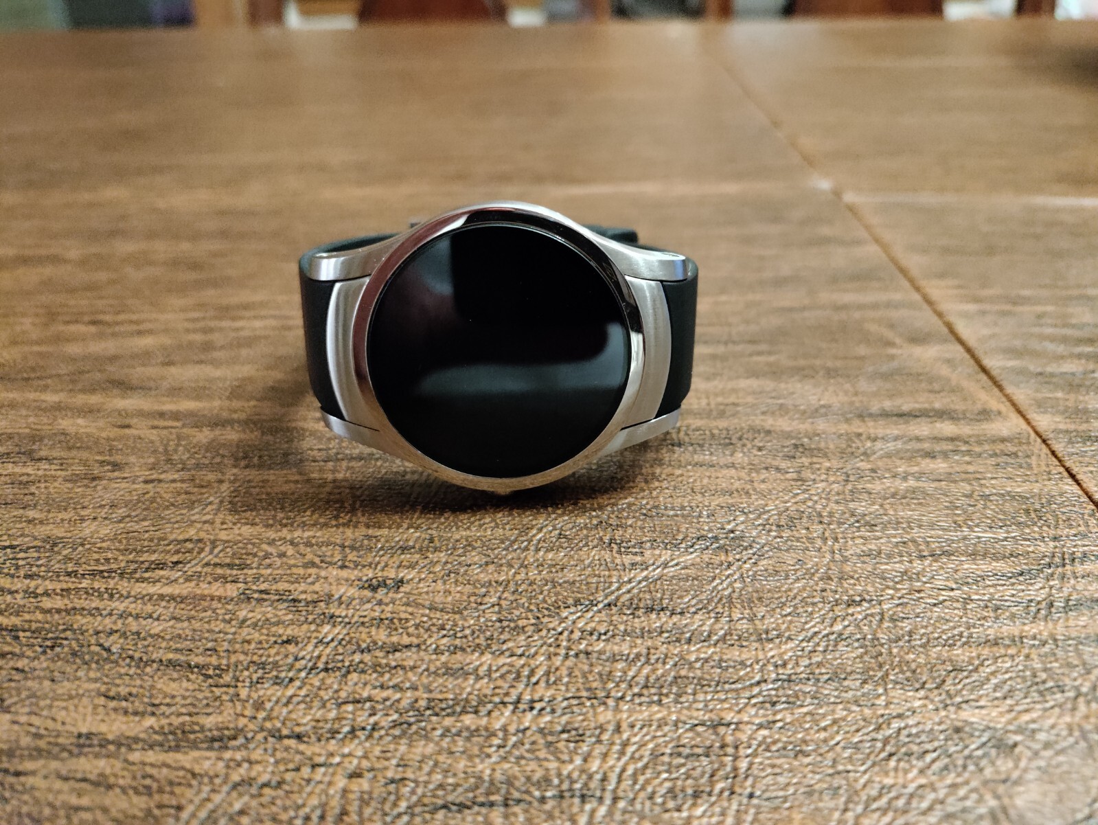 Verizon Wear24 42mm Stainless Steel Case Black Classic Buckle (Verizon) -…