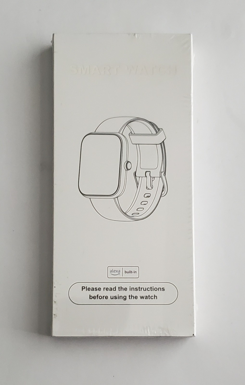 Very Fit IDW25 Smartwatch 1.83″ Screen with Alexa Built-In – Pink – New