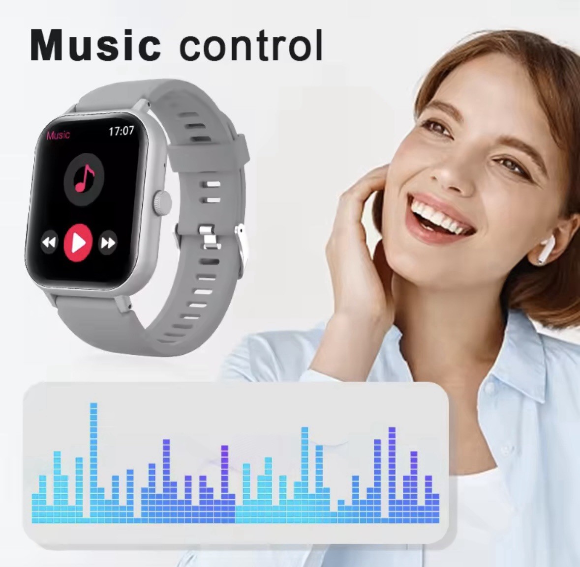 Smart watch, wireless multi -Sport mode,sports watches, for iPhone/Andriod