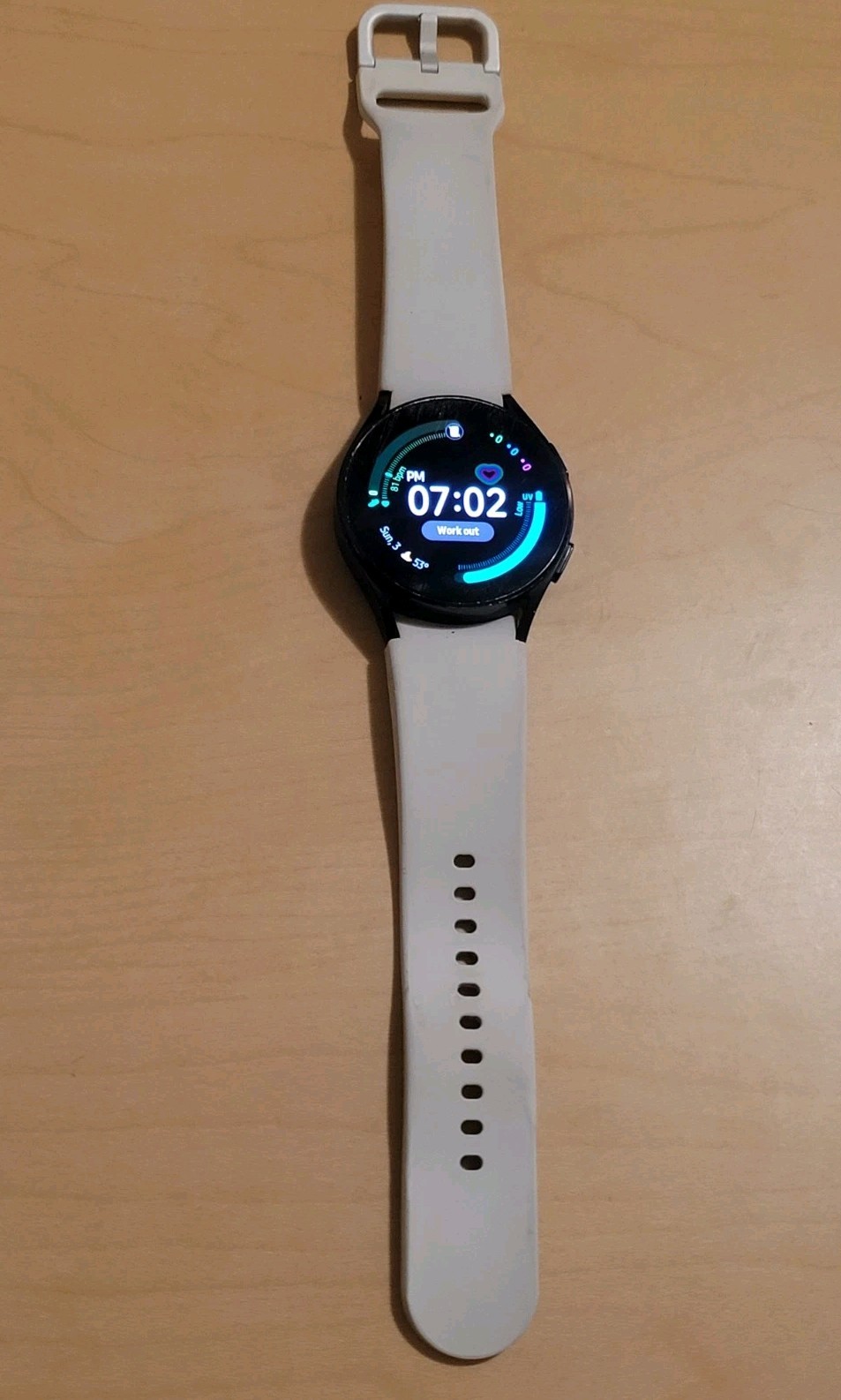 SAMSUNG GALAXY SMART WATCH •GPS• SM-R860 40mm. Used !!