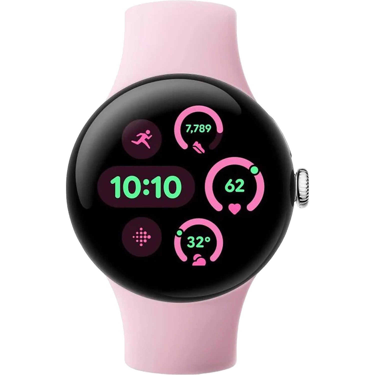 Google Pixel Watch 3 41mm Silver / Rose Quartz 32GB + 2GB WIFI + Bluetooth NEW