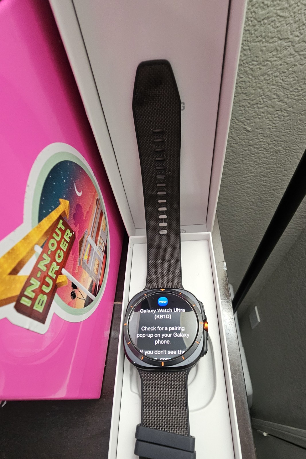 Samsung Galaxy Watch Ultra 47mm LTE Titanium Gray Smartwatch SM-L705U Excellent