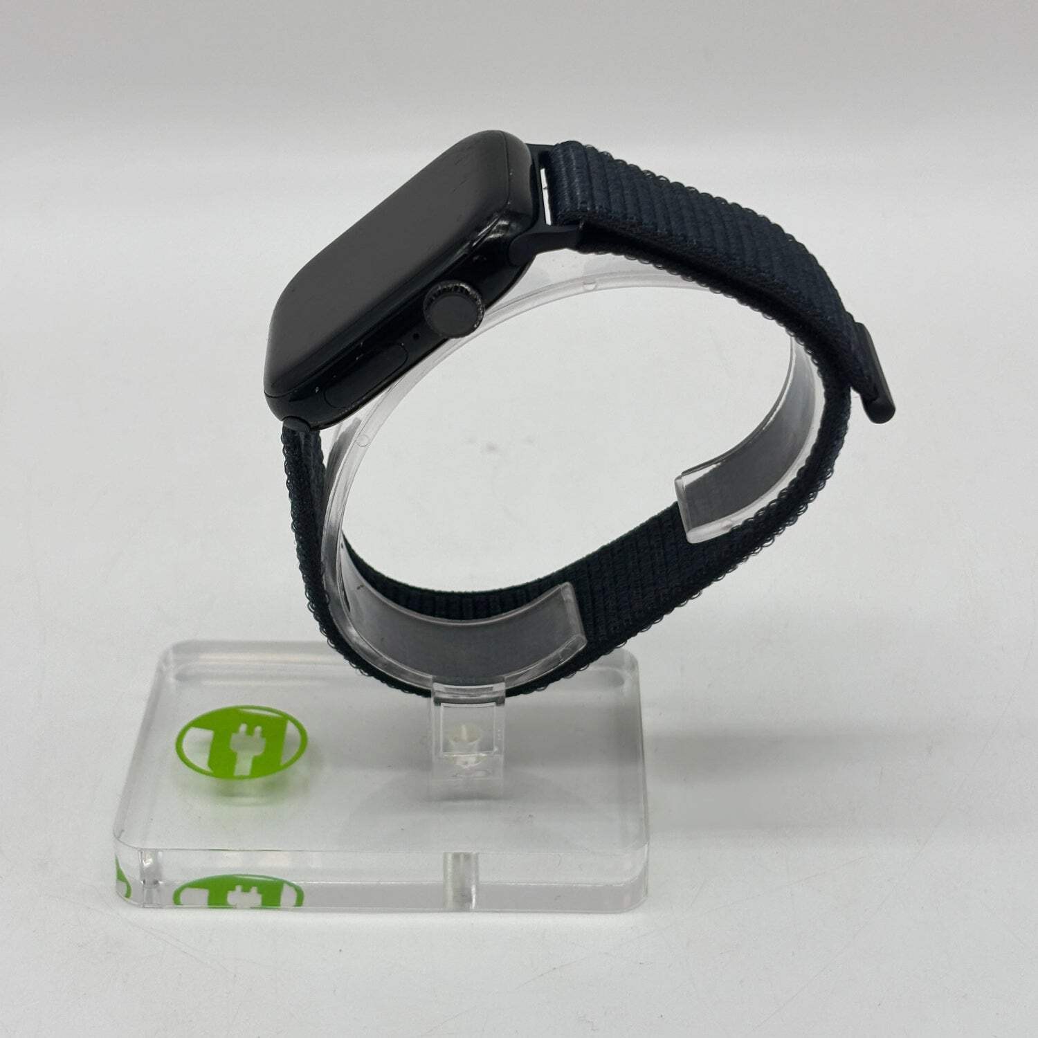 GPS Only Apple Watch Series 10 42MM Black Aluminum Blue Sport Loop MWWG3LW/A