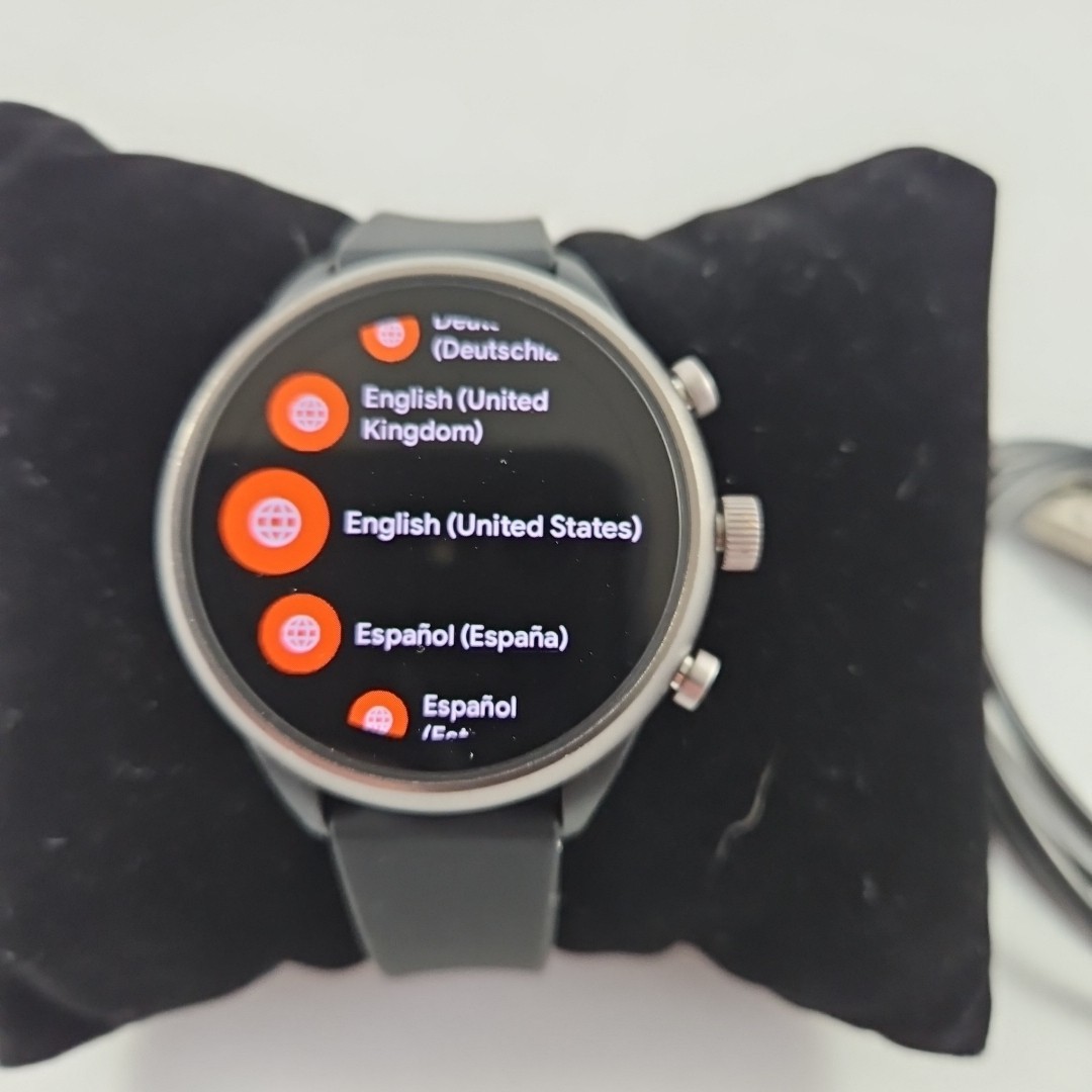 Fossil Sport Gen4 Smart Watch DW9F1 Black Silicone Band