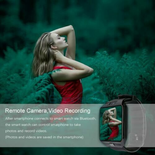 Touchscreen Wrist Smart Phone Watch call text message 4 ios android cell phone