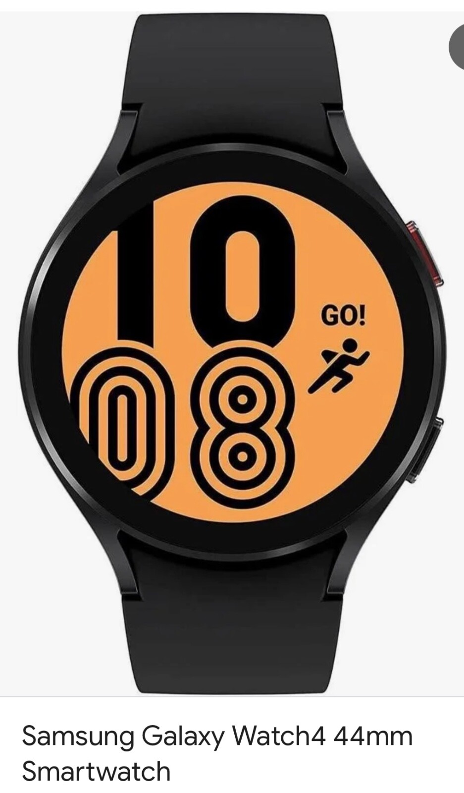 Samsung Galaxy Watch4 SM-R860 40mm Aluminum Case with Sport Band – black