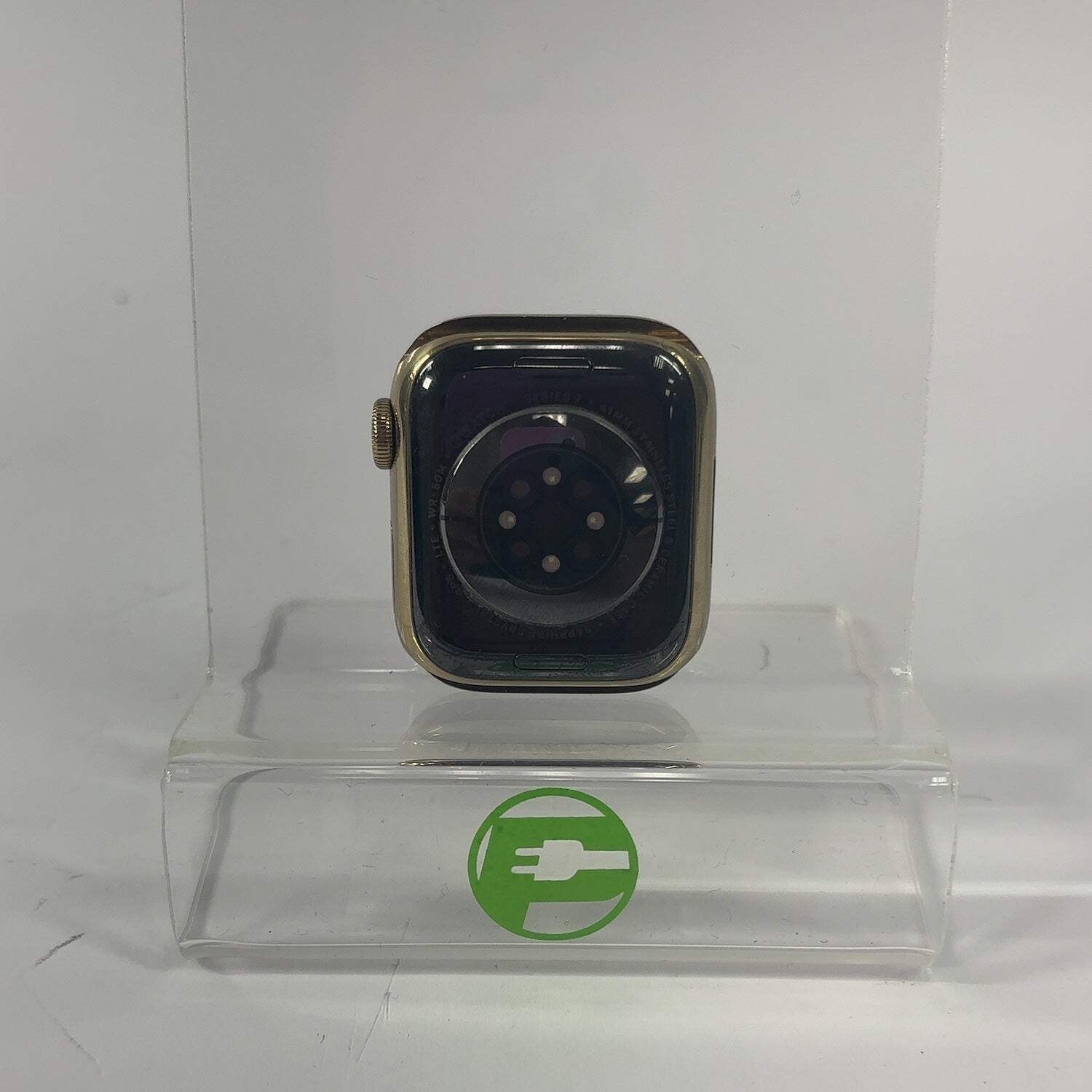 Broken GPS Only Apple Watch Series 7 41MM Stainless Steel Bad Batt Face Only