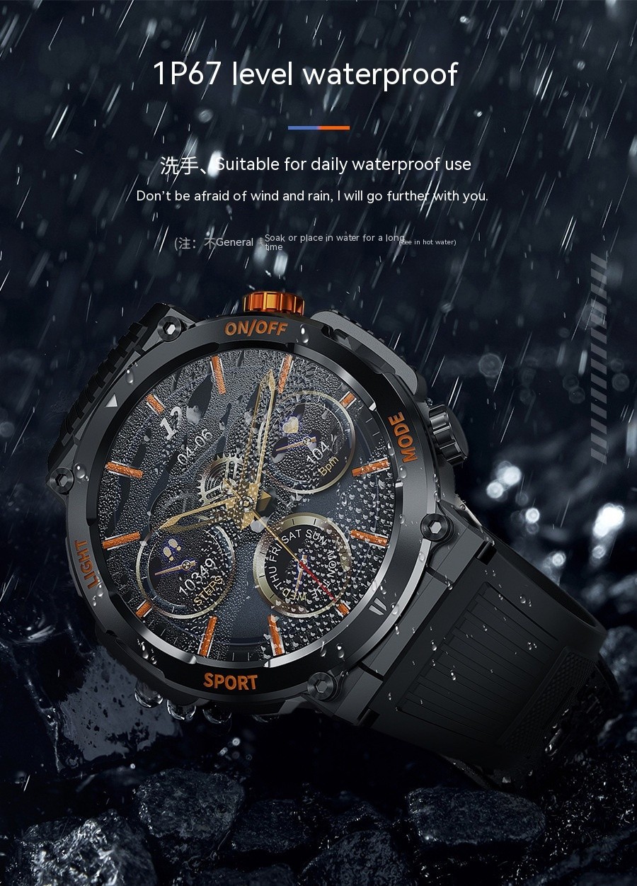 Smart Watch For Men & Women Bluetooth Call Heart Rate Blood Oxygen IP67