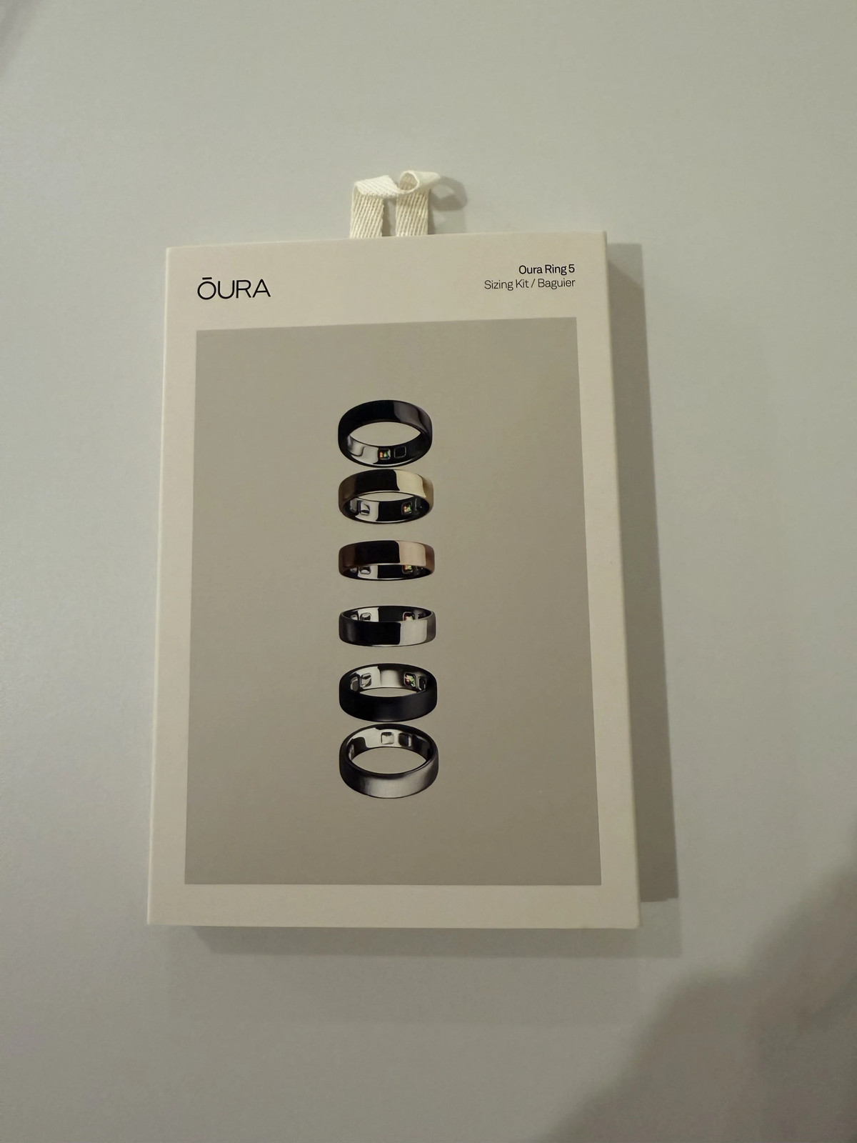Oura Ring 5 Sizing Kit
