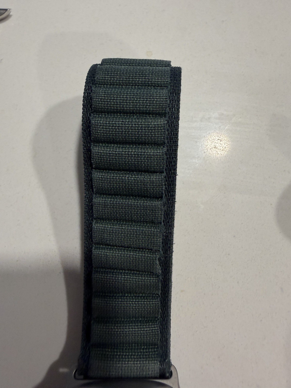 Apple Watch Ultra 1 used Green Alpine Band Milanese Loop 49mm