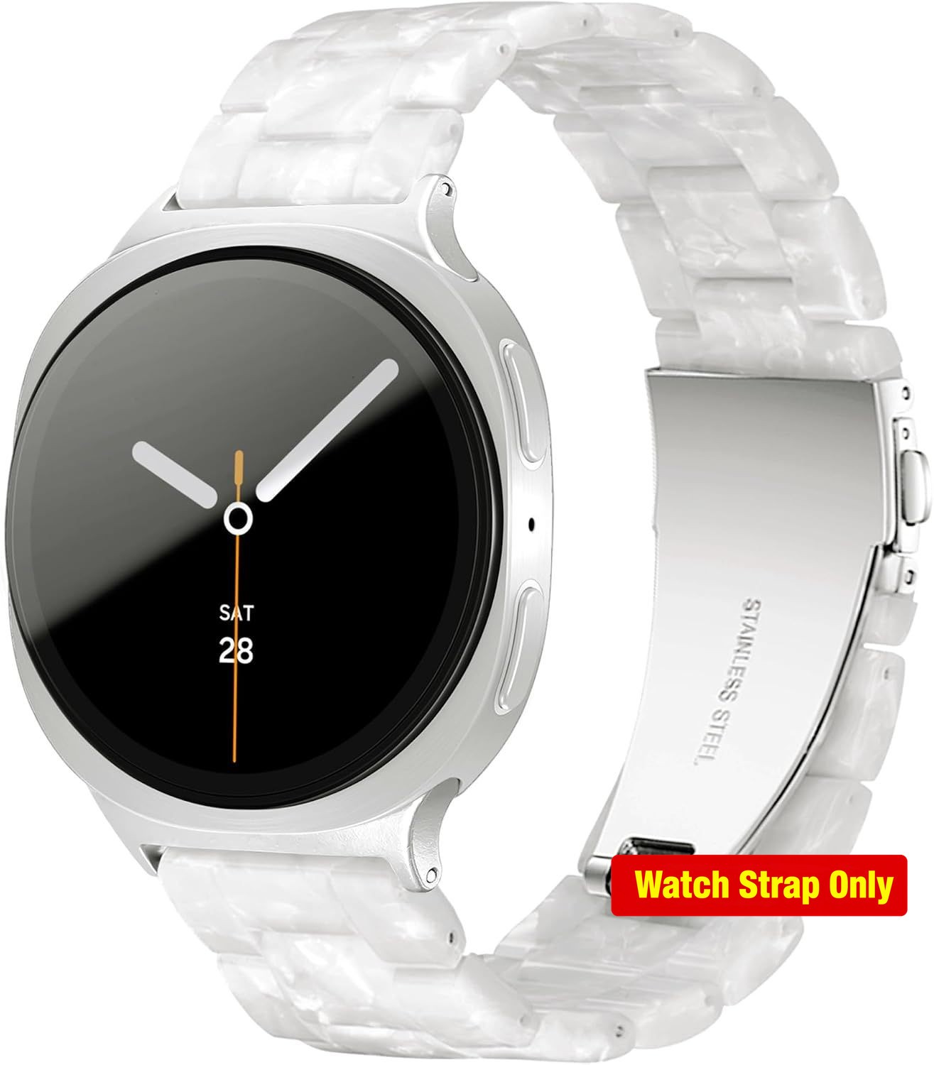 Resin Strap Compatible with Samsung Galaxy Watch 9 40mm 44mm 46mm