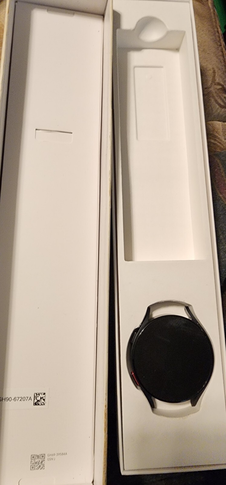 Samsung Galaxy Watch 5 BT 44mm SM-R910 Silver Bezel w/ White Band NEW SEALED