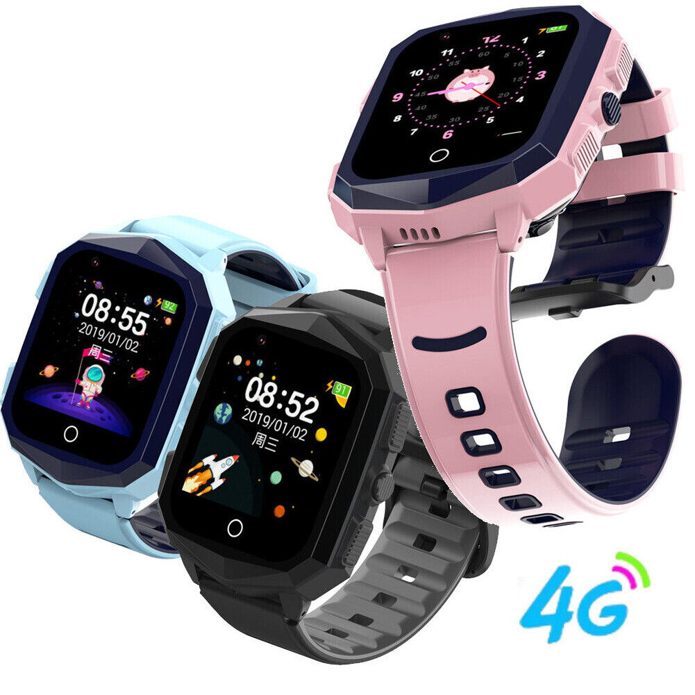 4G Smart Watch for Kids Video Call SOS IP67 Waterproof Child Smartwatch Camera