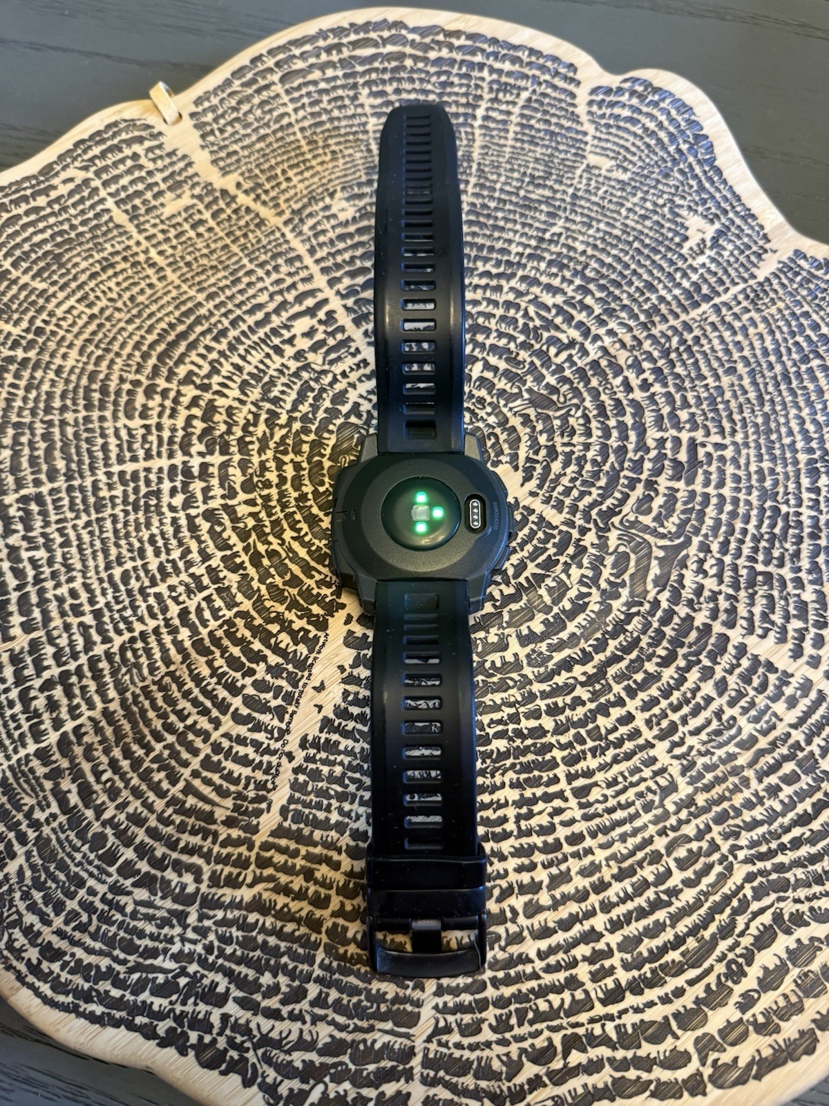 Garmin Instinct GPS Smartwatch Heart Rate Monitor 45mm Black Silicone Band