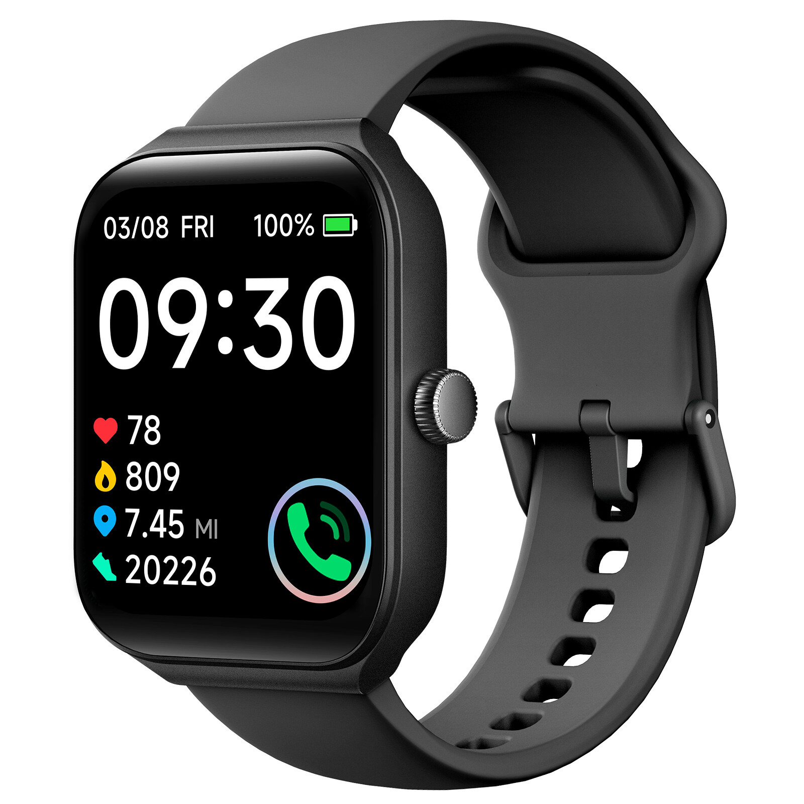 2025 Smart Watch For Men/Women, Waterproof Smartwatch Bluetooth iPhone Samsung