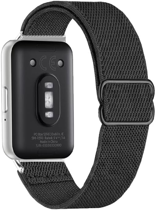 Nylon Strap Compatible with Samsung Galaxy Fit 3 SM-R390 Stretchy Adjustable