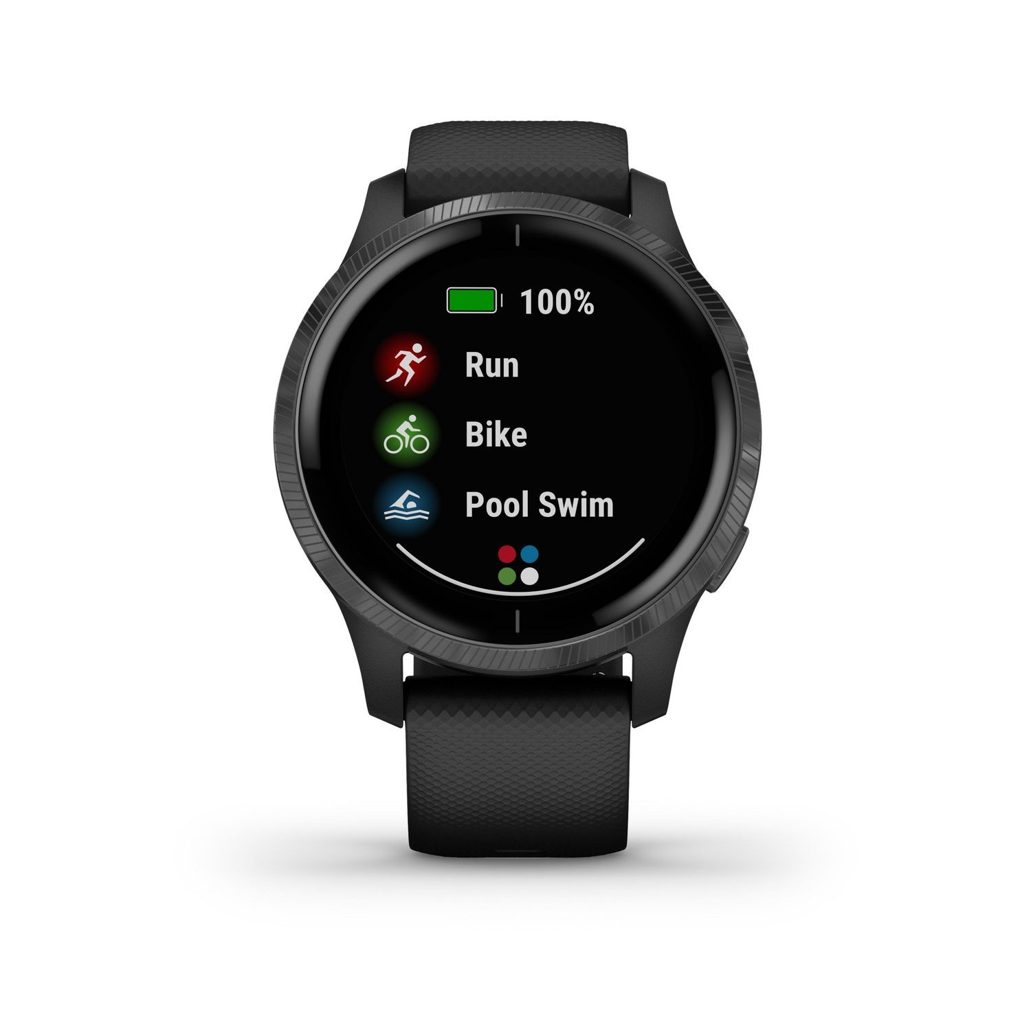 Garmin CE010-02173-11 Men’s Venu GPS Smartwatch and Fitness Tracker, Black