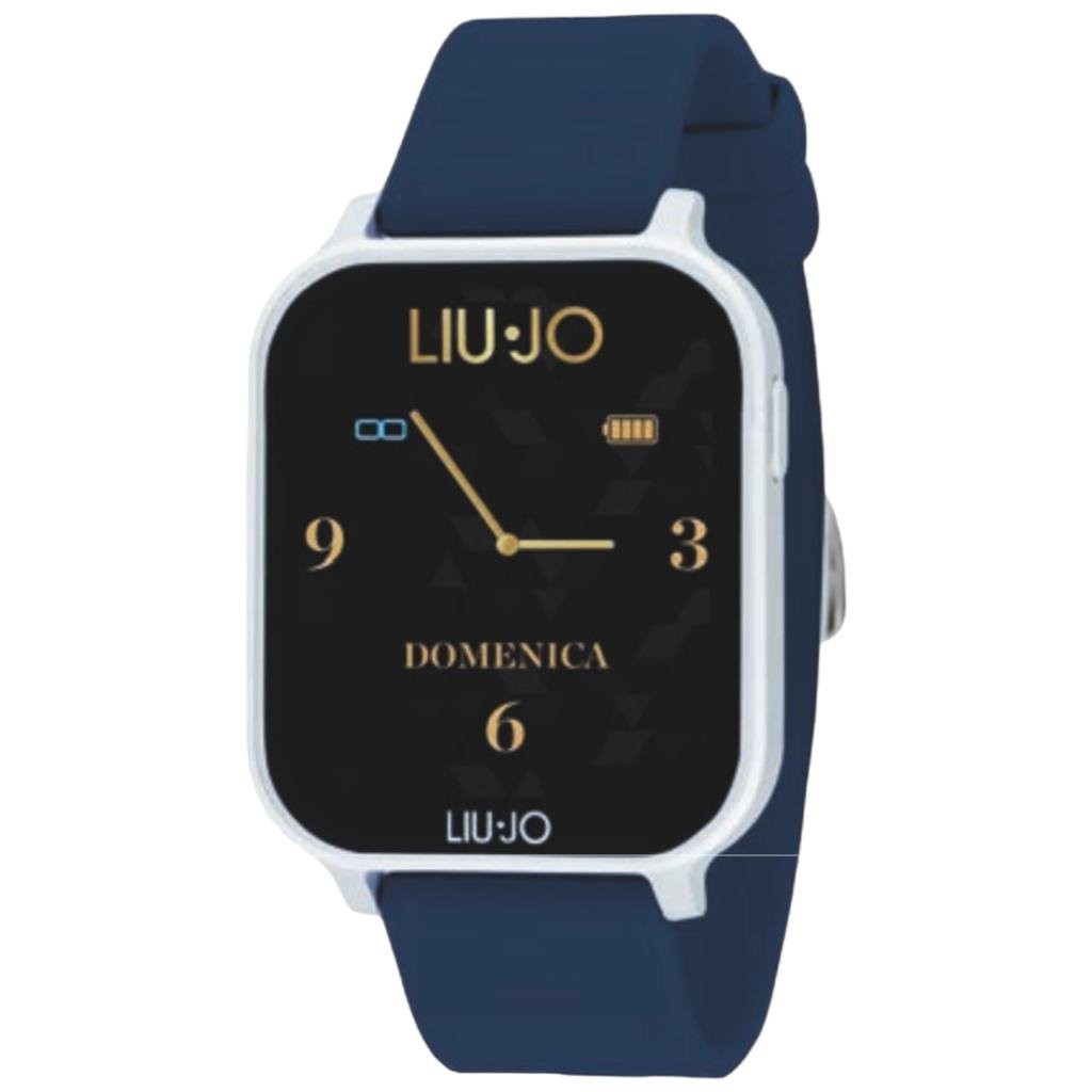 Women’s LIU JO LUXURY VOICE ENERGY SWLJ111 Silicone Blue Touchscreen Smartwatch
