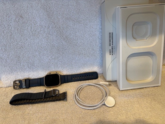 Apple Watch Ultra 2 Titanium 49mm Model A2986 with Extra Band Unlocked