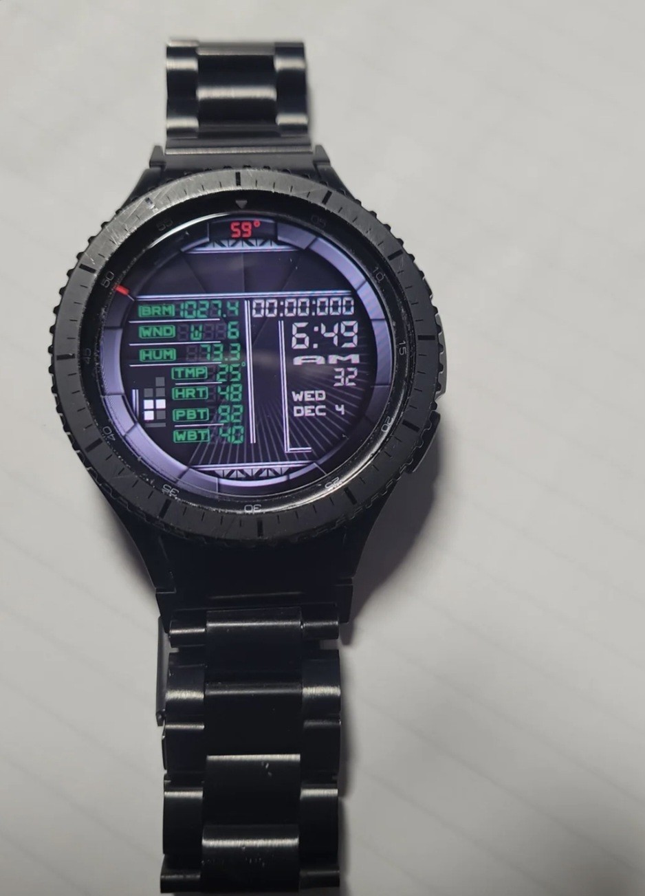 Samsung Gear S3 Classic Stainless Steel Smartwatch Unlocked