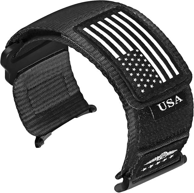 Rugged Woven Nylon Strap Compatible with Samsung Galaxy Watch 8 40mm/44mm