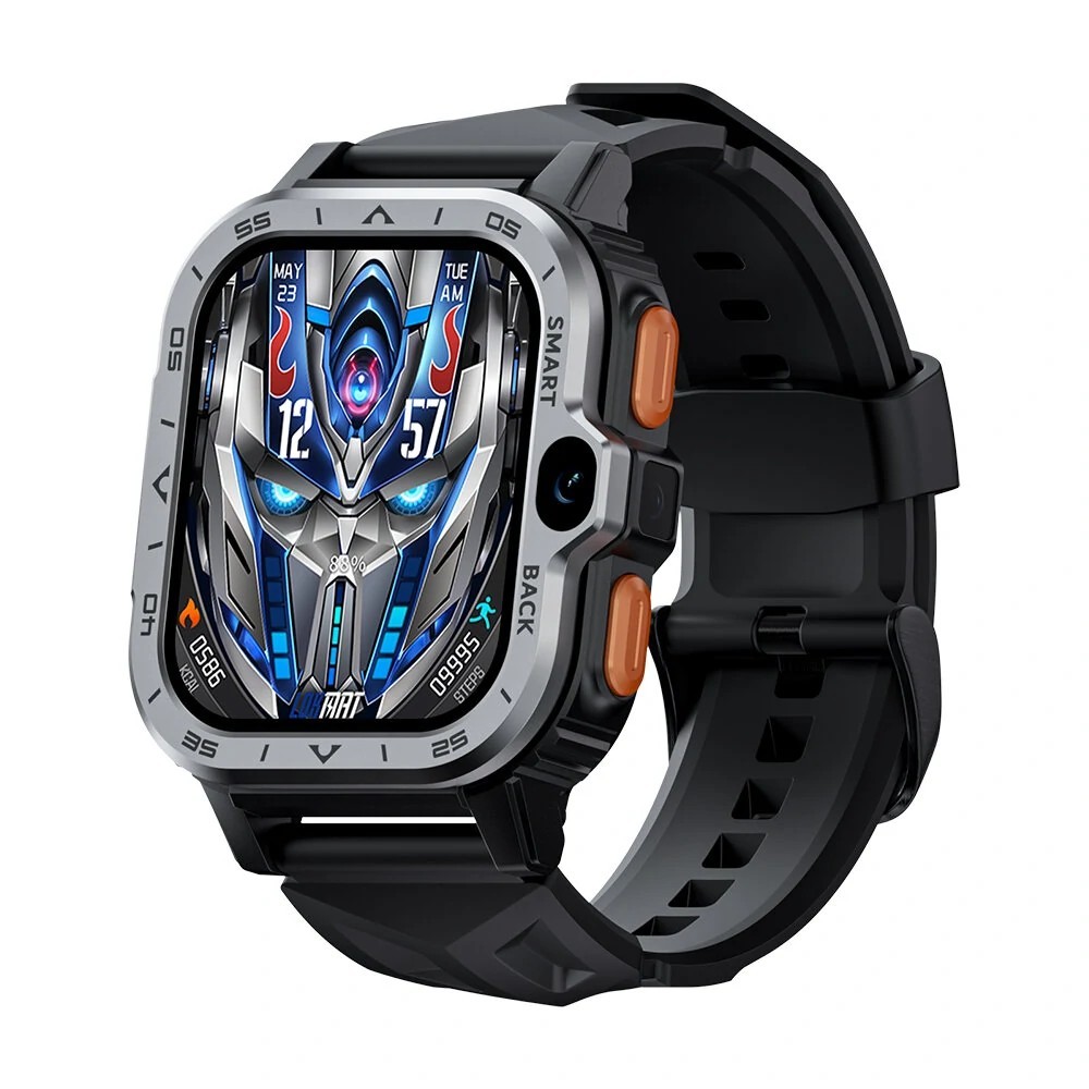 LOKMAT APPLLP 4 MAX 4G LTE Android Smart Watch Phone 2.02″ GPS WiFi Dual Camera