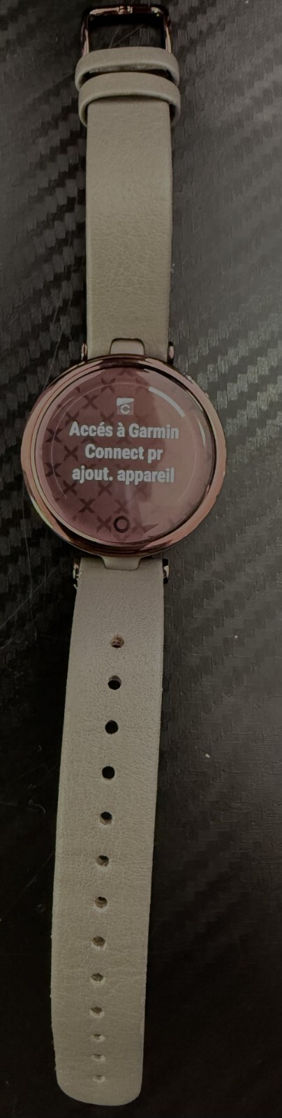 Line Garmin Lily Smart Watch – Women – Heart Rate Monitor, Pulse Dark Bronze