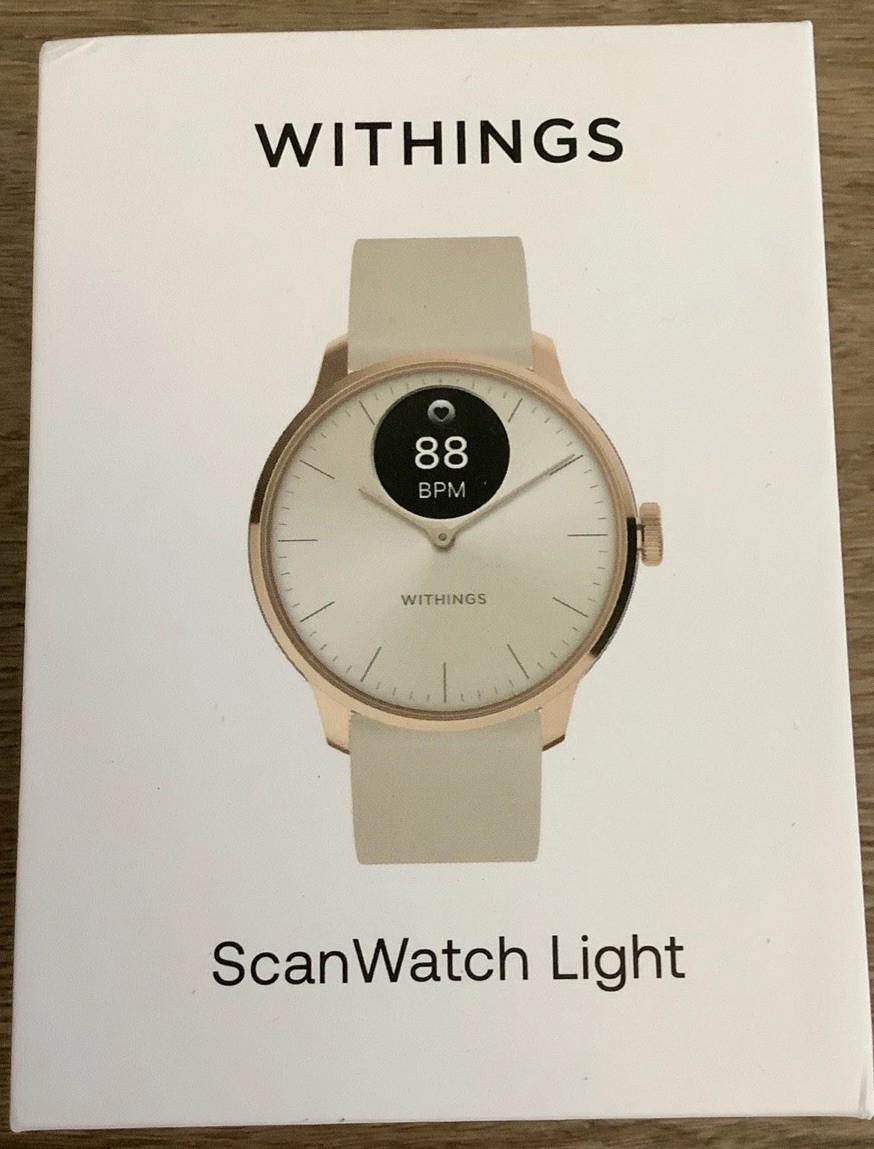 Withings ScanWatch Light brand new Factory Sealed Monitor all physical activity