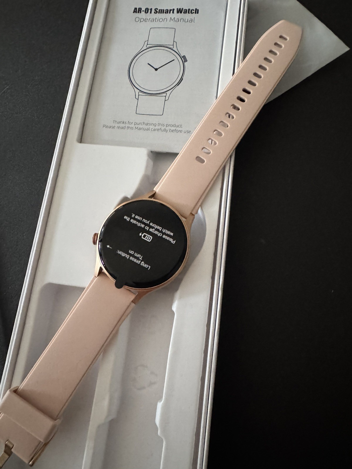 Women’s smart Watch 1.3″ AR-01 Touchscreen Fitness Tracker Heart Monitor Phone