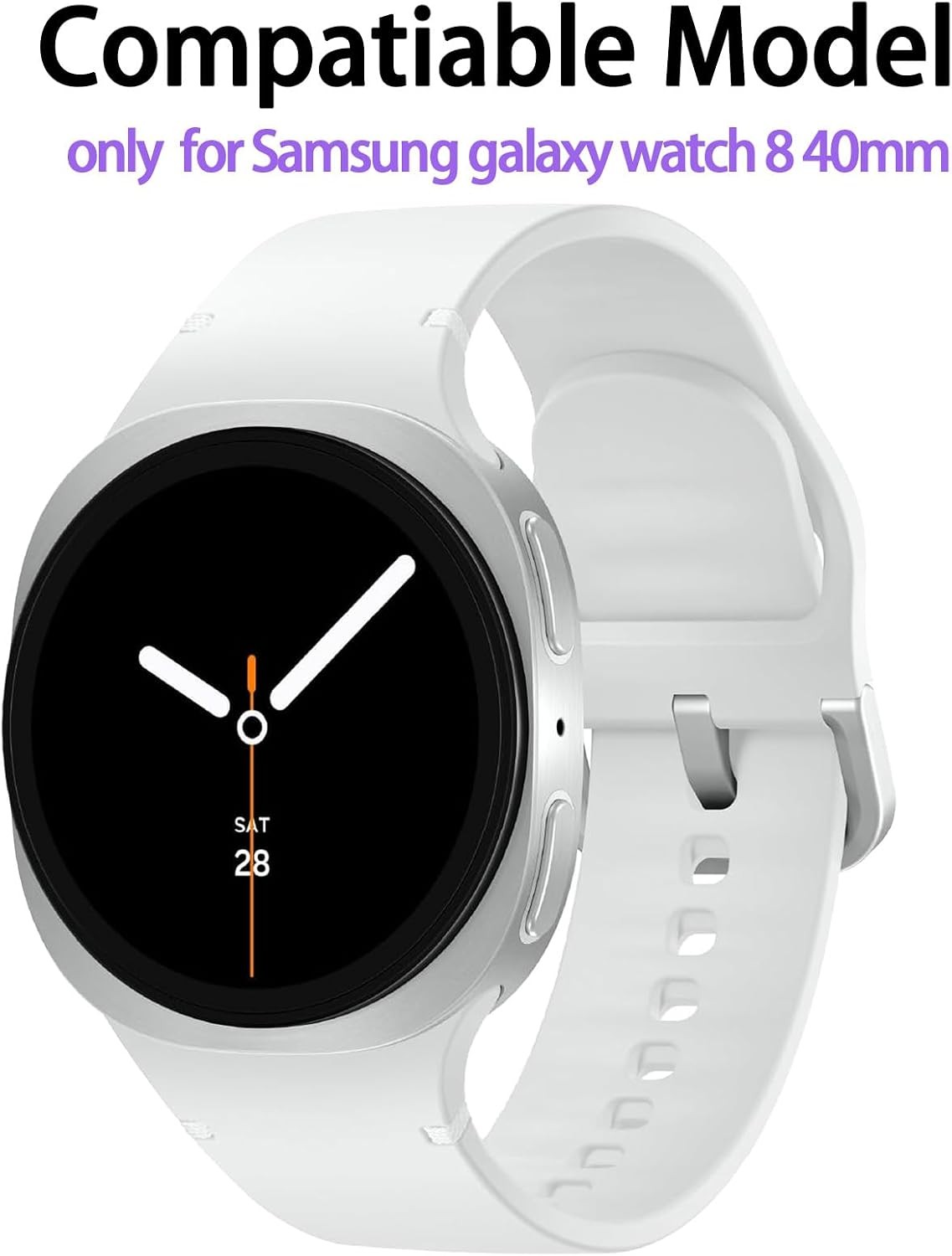 6-Pack HD Anti-Fog Case for Samsung Galaxy Watch 9 8 40mm Waterproof Bumper