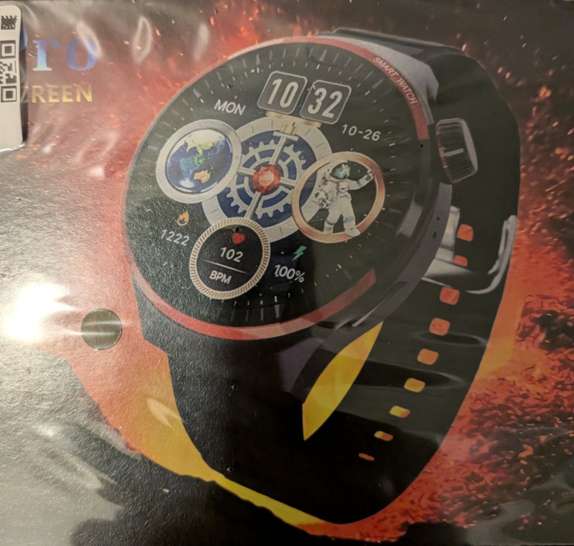 VIWA Fit HW10 Pro – 1.52″ Inch Fullscreen Smartwatch – New & Sealed