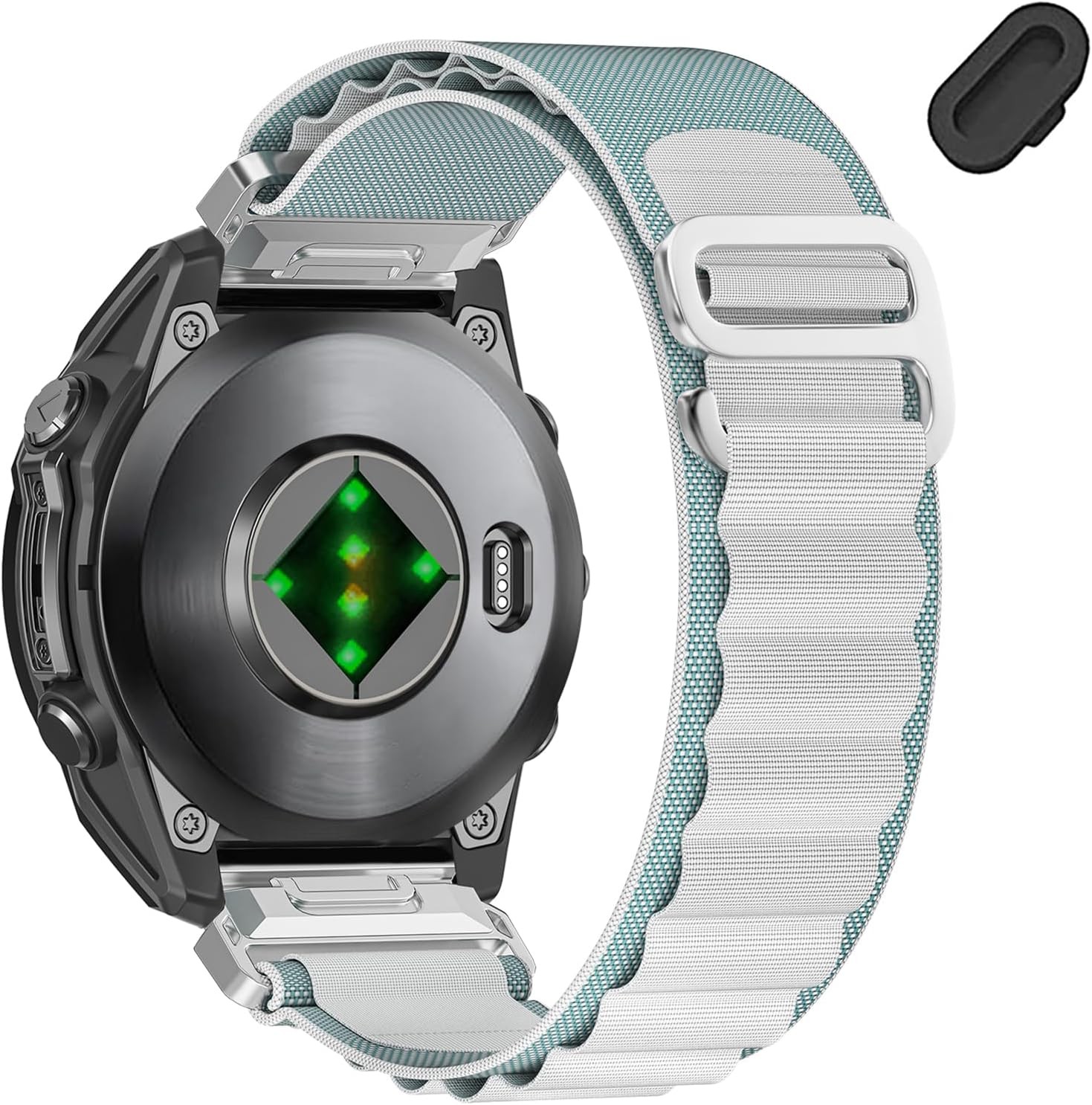 26mm Nylon Strap Compatible with Garmin Tactix 8 51mm/Fenix 8 Pro 51mm