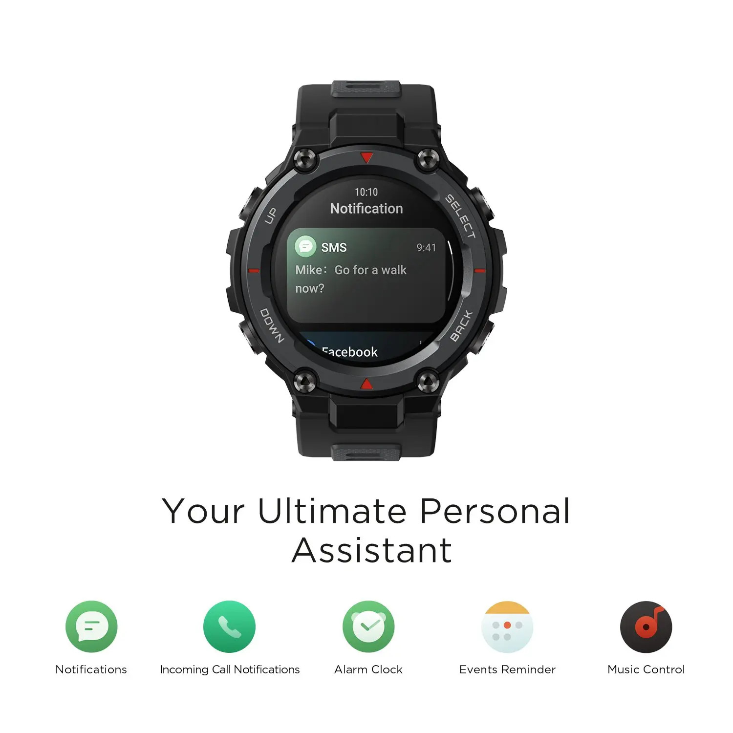 Amazfit T-Rex Pro Smart Watch GPS Outdoor Rugged Fitness Tracker Men