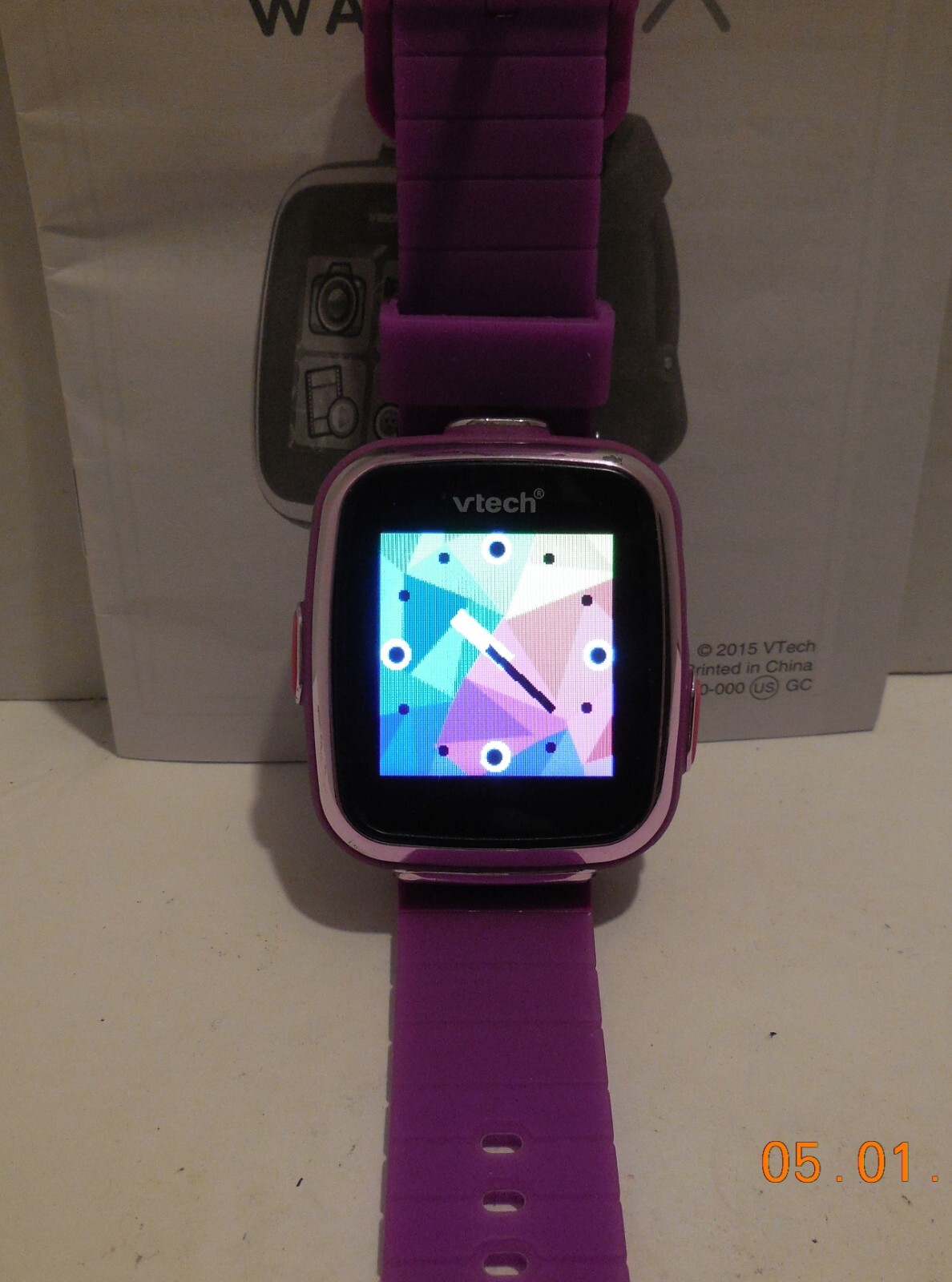 2015 Vtech Kidizoom Smart watch DX Purple