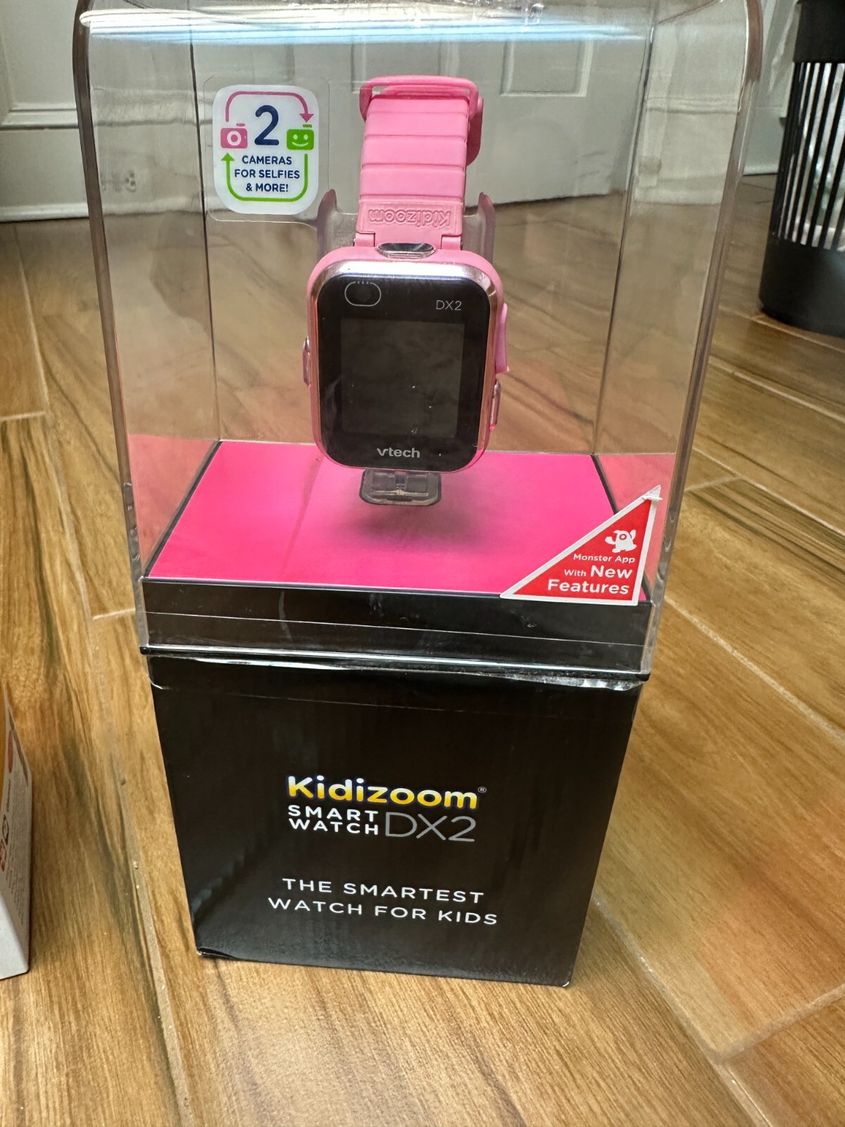 Set of Two VTech KidiZoom Kids Smartwatch Dx2 (in Red and Pink) In Great Shape!