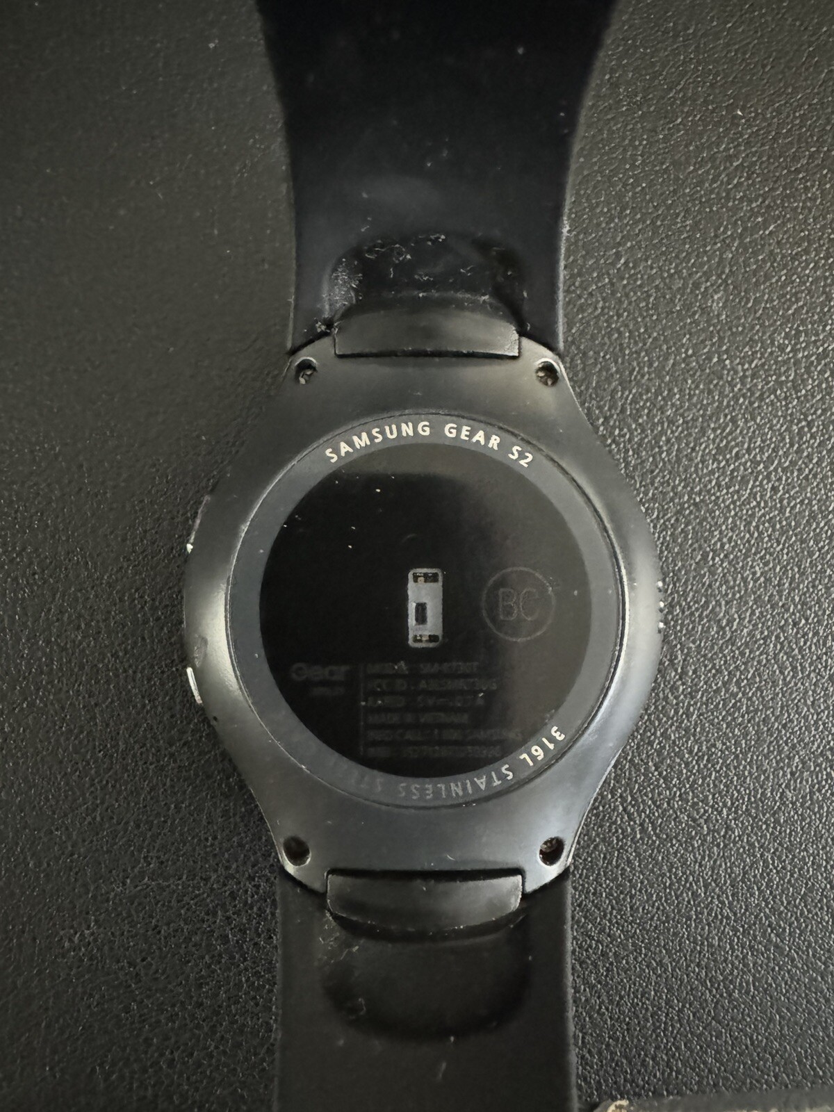 Samsung Gear S2 Dual-Core 1GHz Tizen Smartwatch – Dark Gray