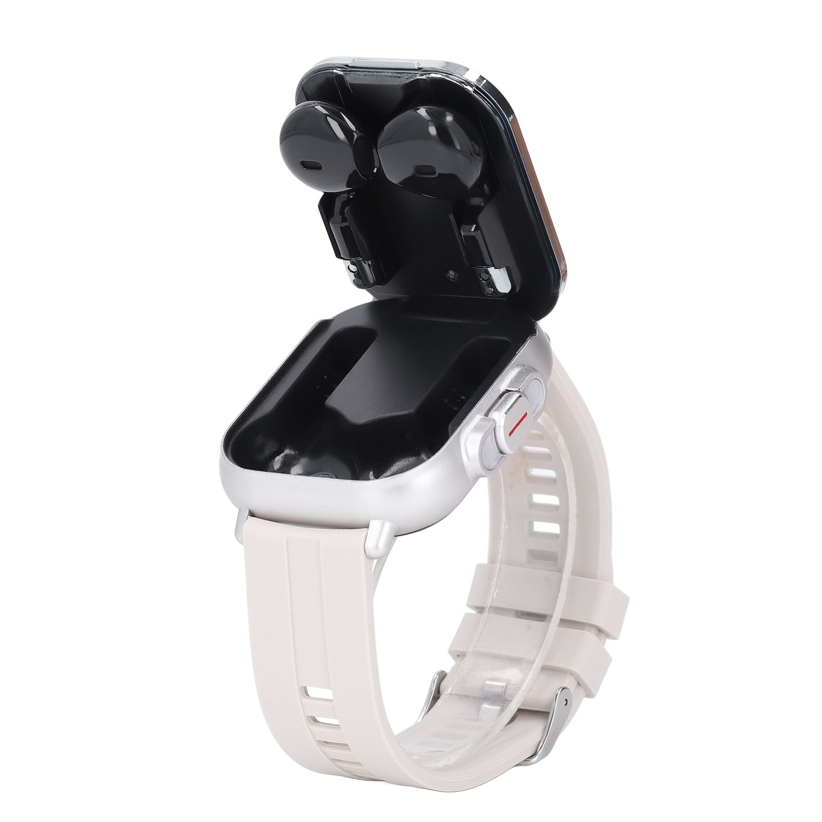 2 In 1 Smart Watch With Earbuds HD Touch Screen Bluetooth Call For IOS