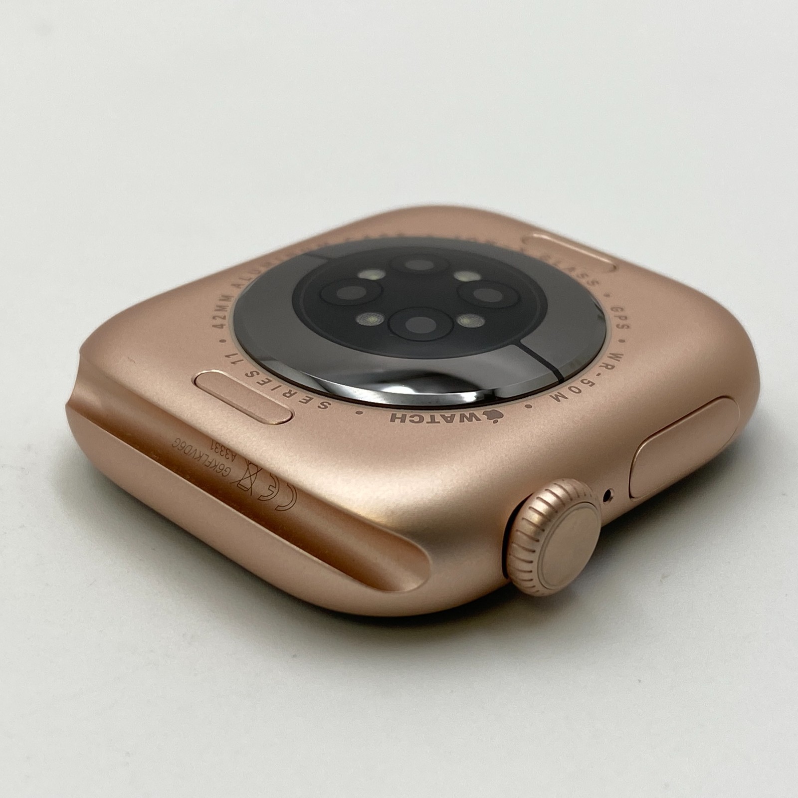 Apple Watch Series 11 – 42mm – Aluminum Rose Gold GPS A3331 – Open Box
