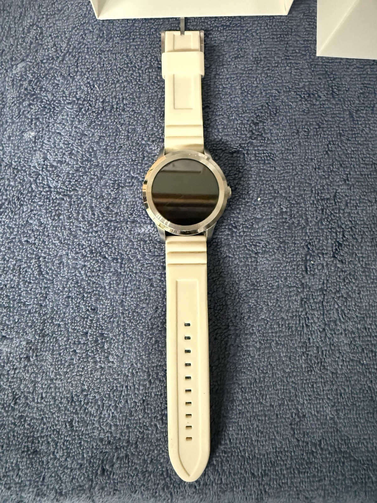 Fossil Q Founder Gen 2 Smartwatch FTW2115 White Silicone Band BARELY USED Wear O