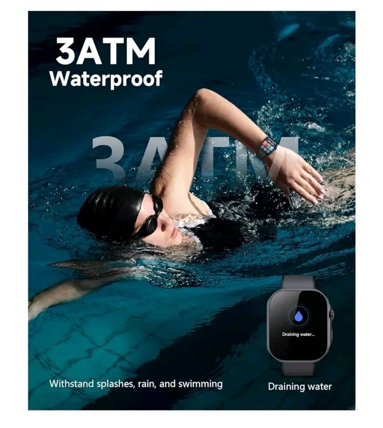 Souyie GTX 13 Smartwatch With PPG Pressure Monitor, Heart Rate,blood Oxygen, Etc