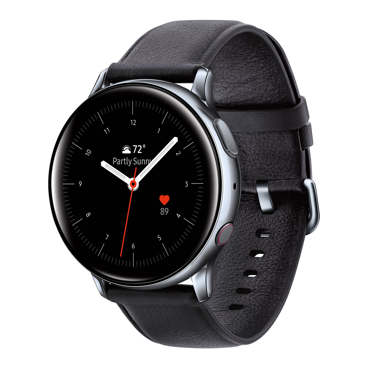 Samsung Galaxy Watch Active 2 STAINLESS SILVER 44mm with LTE Smartwatch NEW