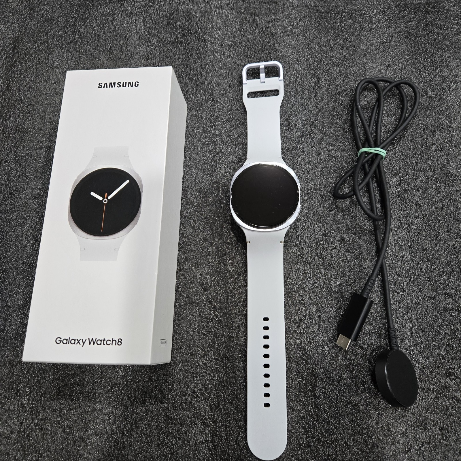 Samsung – Galaxy Watch8 Aluminum Smartwatch 44mm BT – Silver (2025) SM-L335U